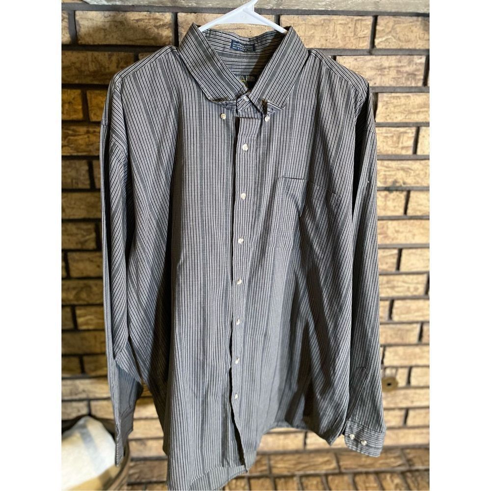 Salmon River‎ Mens Button Down Shirt